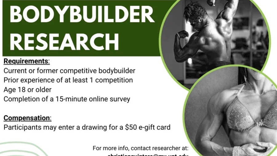Competitive Bodybuilder Research